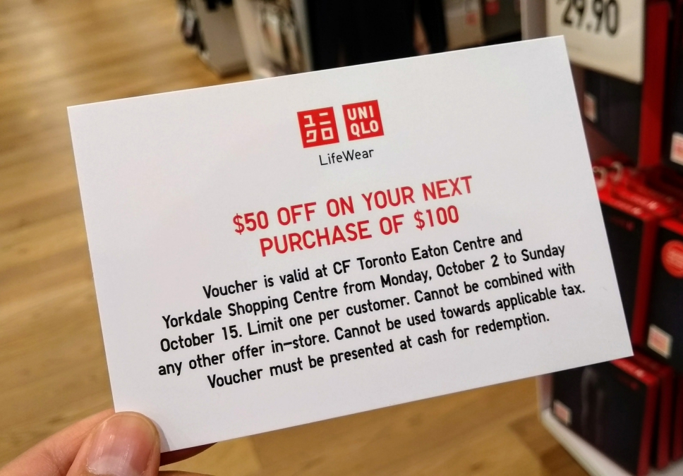 トロントユニクロショッピング